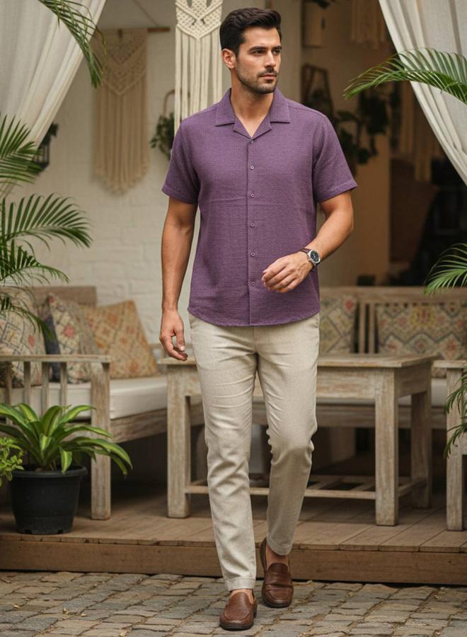 TRULOOM Men Regular Fit Cotton Shirt - Image 1
